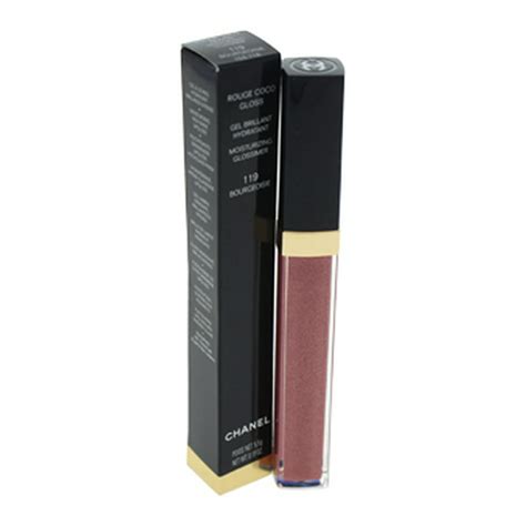 chanel lip gloss 119 bourgeoisie|chanel rouge coco gloss icing.